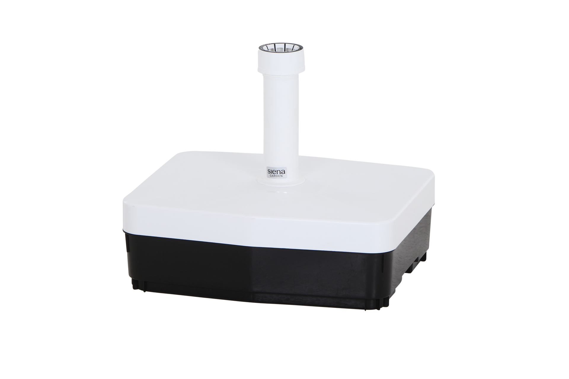 Schirmständer 45kg füllbar weiß 1 Schirmständer 45kg füllbar weiß