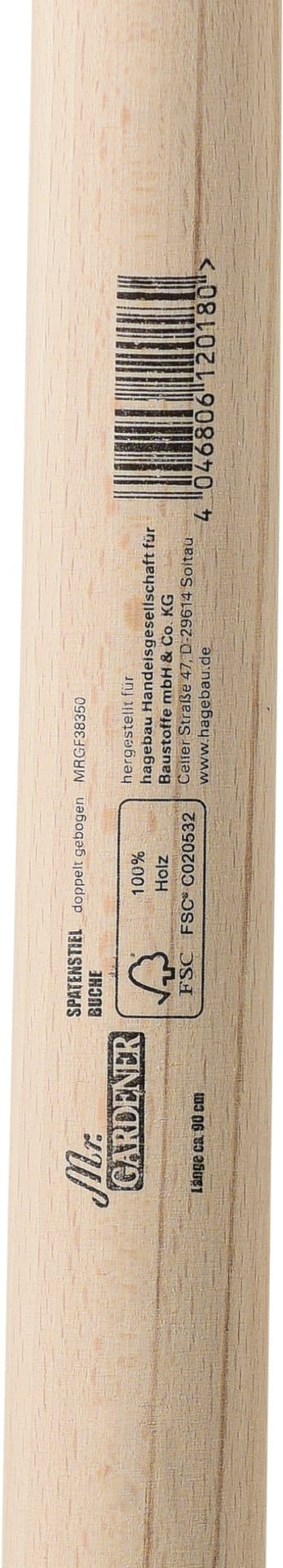 Spatenstiel, 900mm 1 Spatenstiel, 900mm