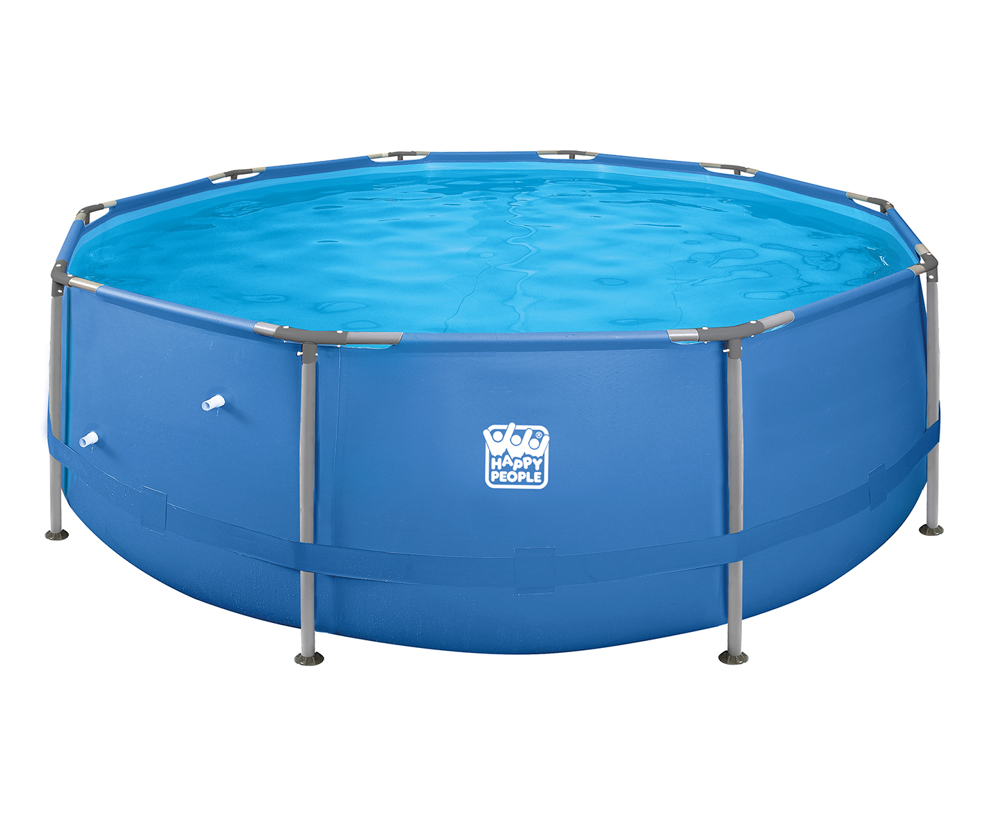 Stahlrahmenpool-Set mit Filterpumpe, blau 1 Stahlrahmenpool-Set mit Filterpumpe, blau