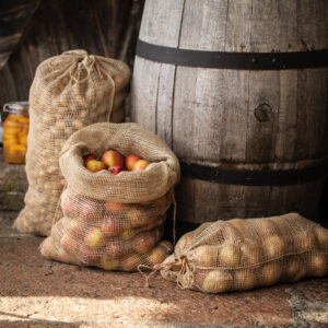 Jute Netzsäcke Large