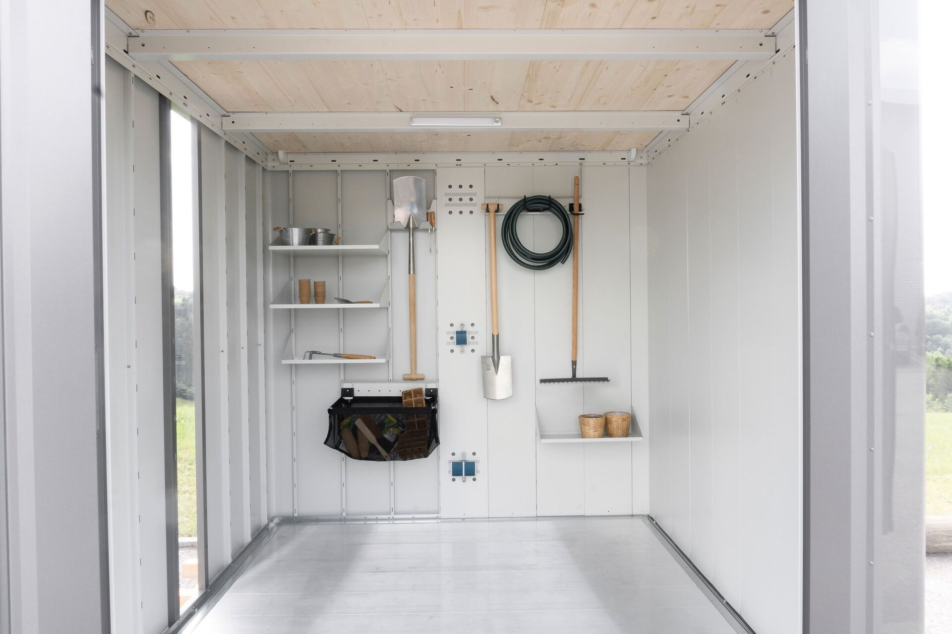 Werkzeughalter Gerätehaus Neo 2 Stück 1 Werkzeughalter Gerätehaus Neo 2 Stück