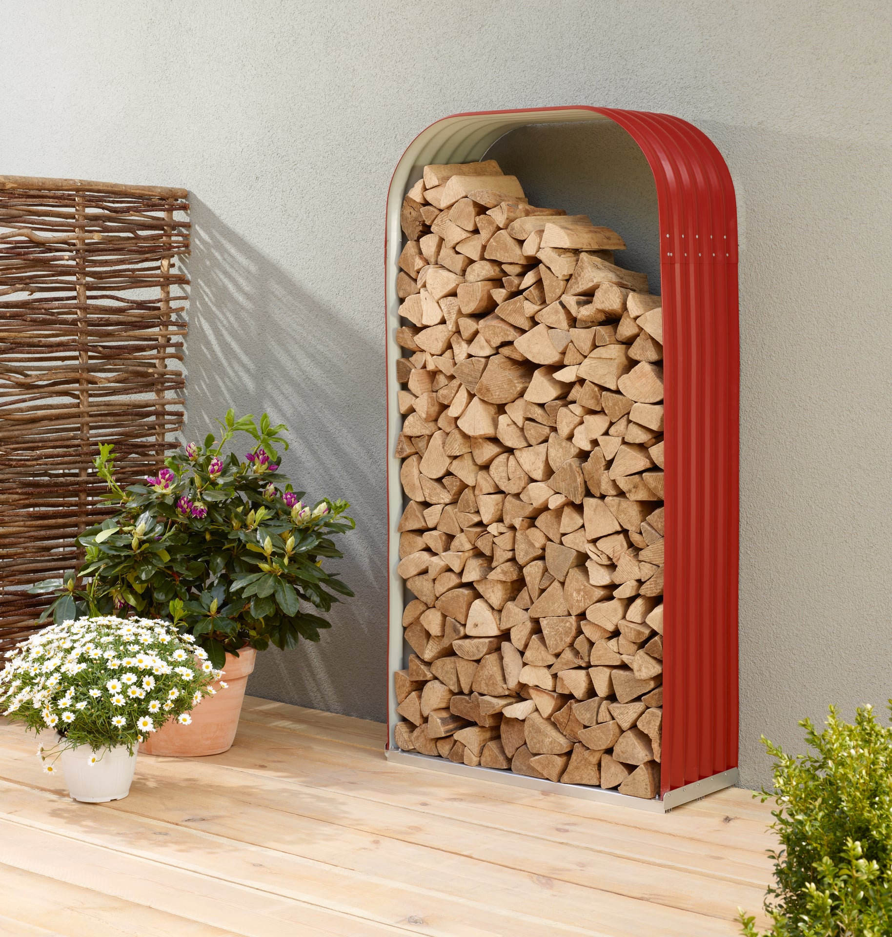 Kaminholzregal Lignum 401 Hochformat 1 Kaminholzregal Lignum 401 Hochformat