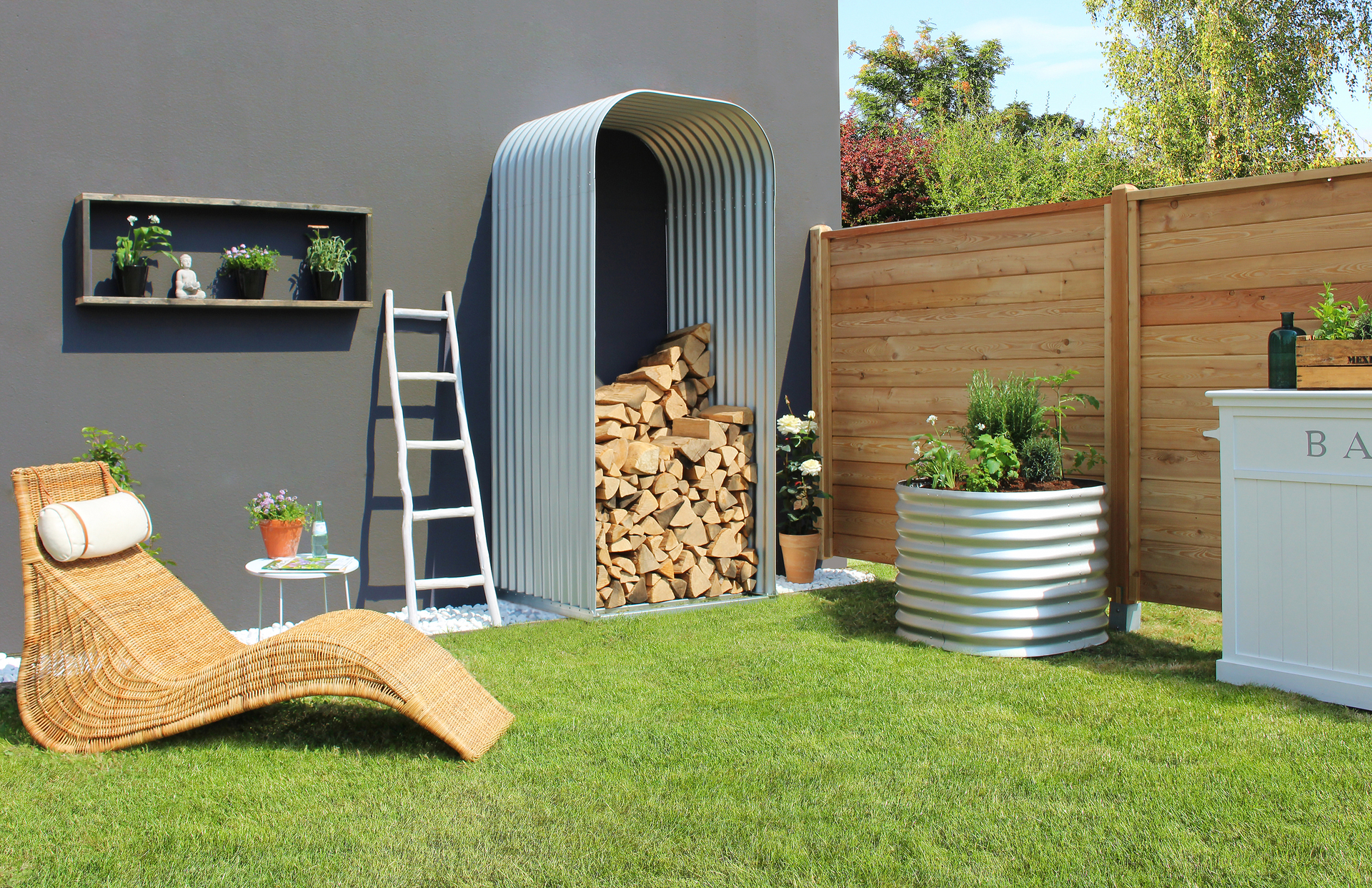 Kaminholzregal Lignum 858 1 Kaminholzregal Lignum 858