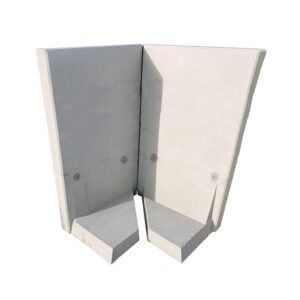 L-Stein-Ecke bewehrt, 90ø, Zweiteilig