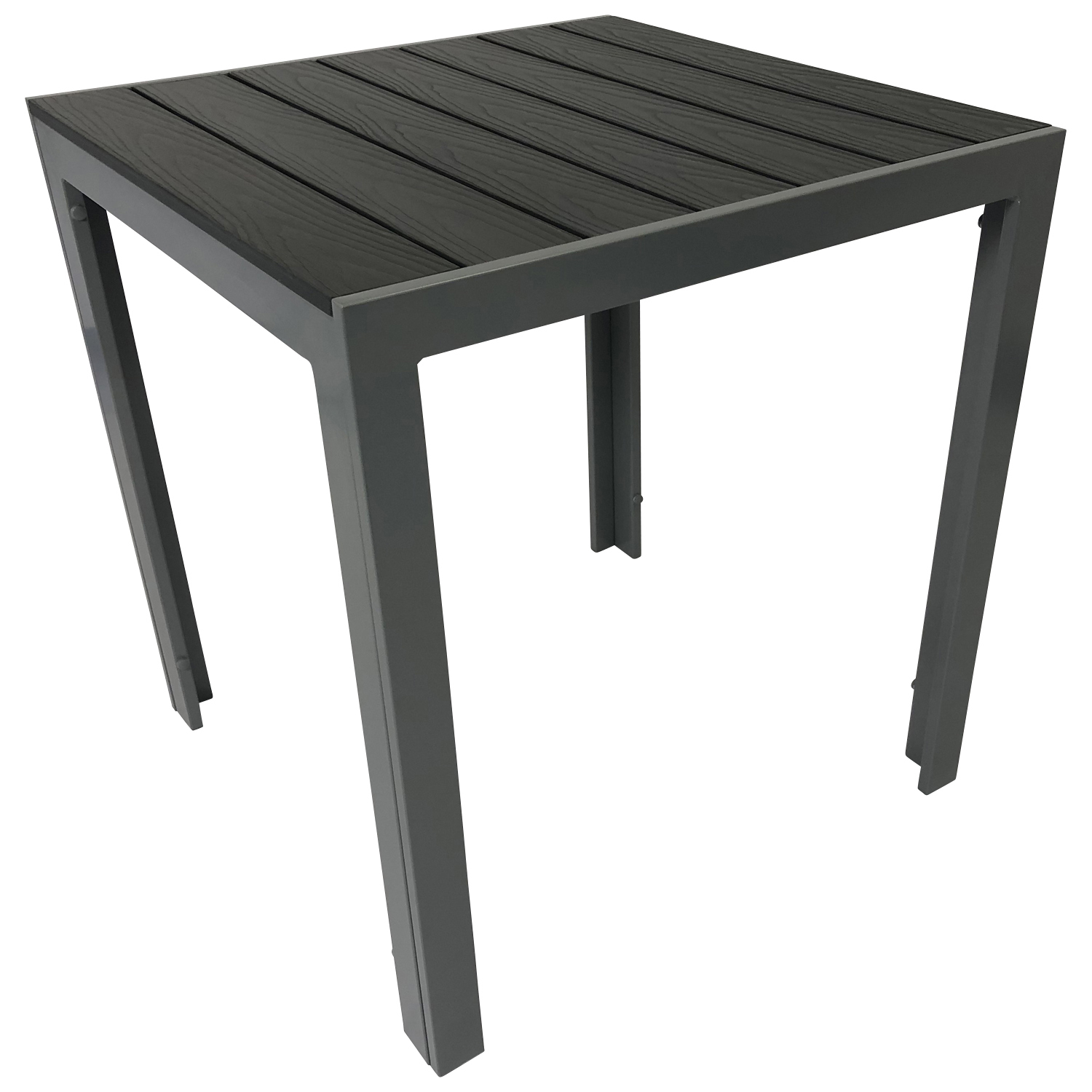 Bistrotisch 70x70cm, dunkelgrau 1 Bistrotisch 70x70cm, dunkelgrau