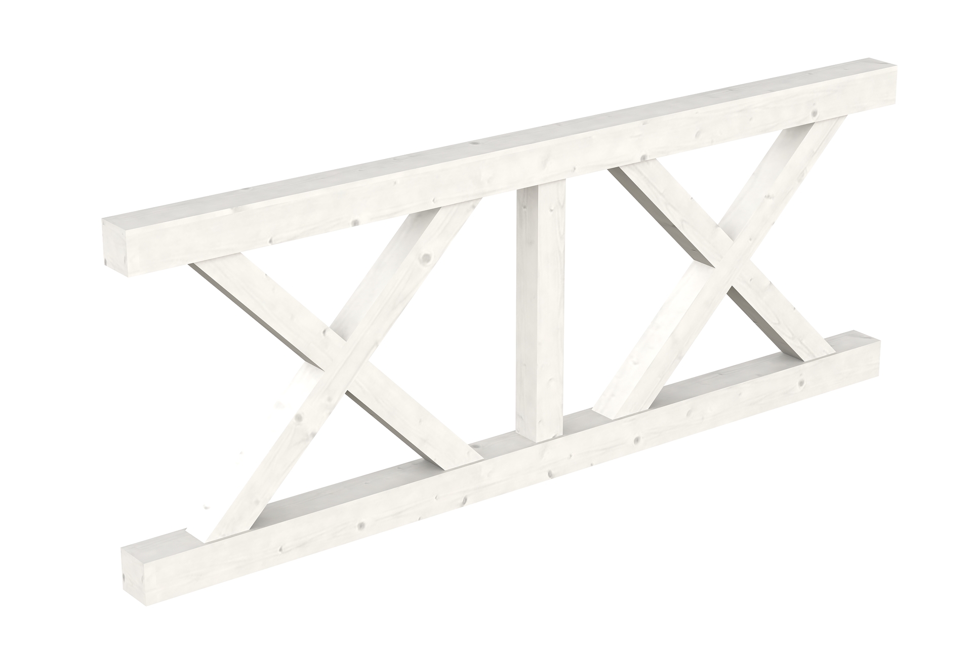 Brüstung Andreaskreuz 1 Brüstung Andreaskreuz