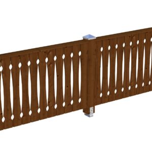 Brüstung Balkonschalung Fichte