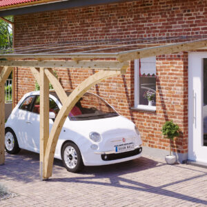 Carport Eifel mit Bogen 300 x 541cm