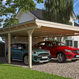 Carport Emsland m. Abstellraum