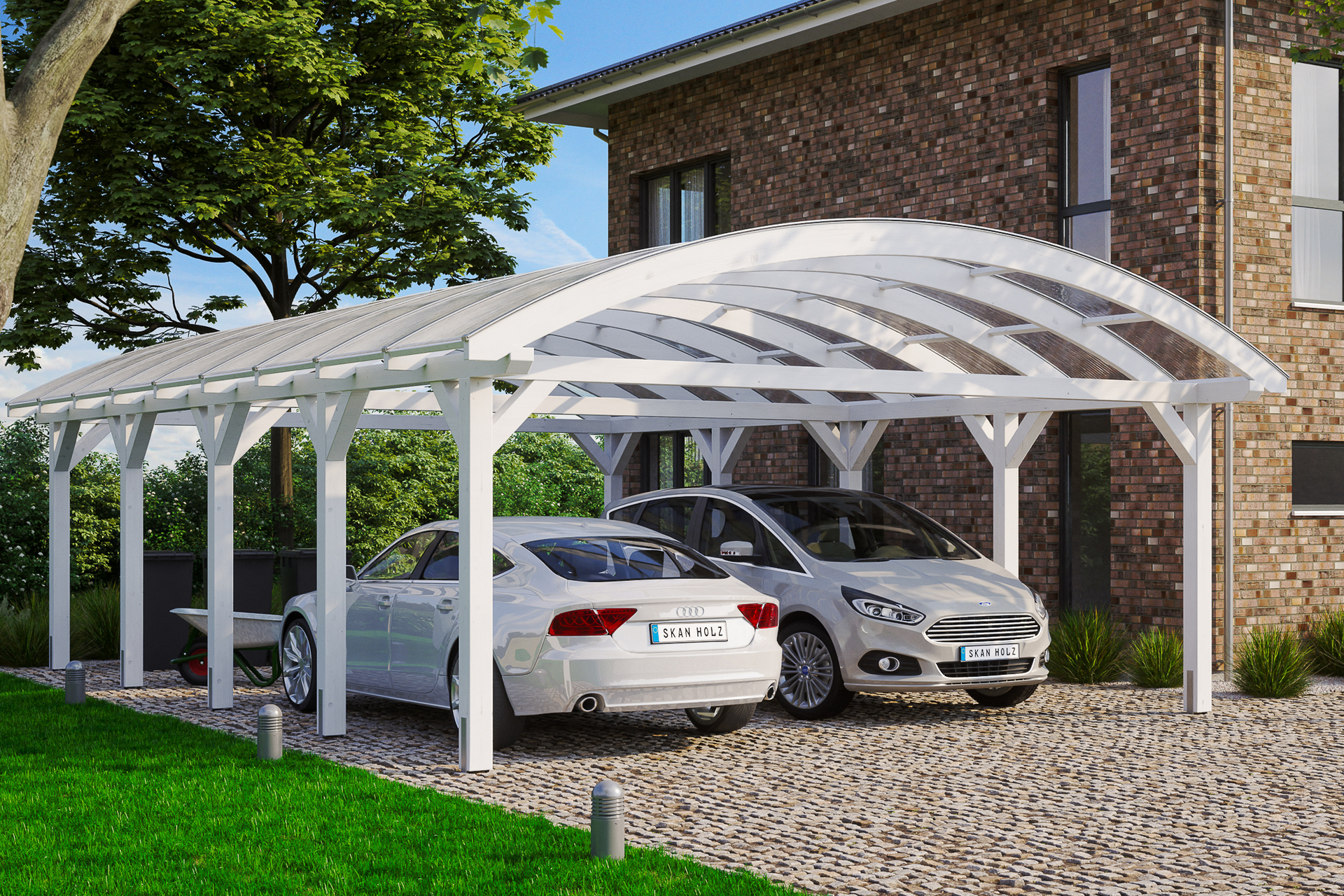 Carport Franken Leimholz 1 Carport Franken Leimholz