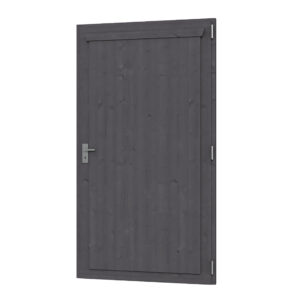 Einzeltür für Carports ,Anschlag rechts