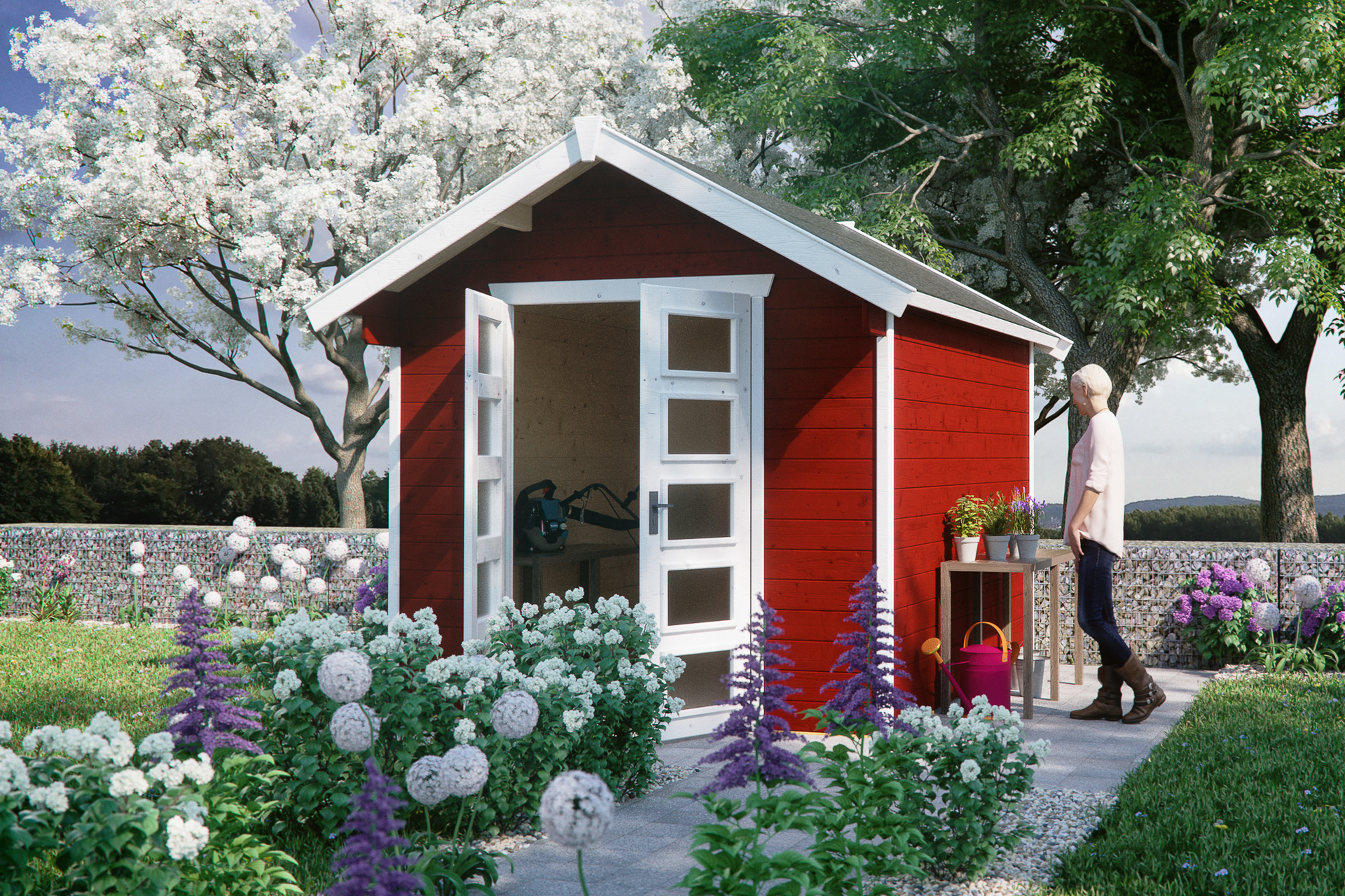 Gartenhaus Hengelo, 28mm 250 x 300cm 1 Gartenhaus Hengelo, 28mm 250 x 300cm