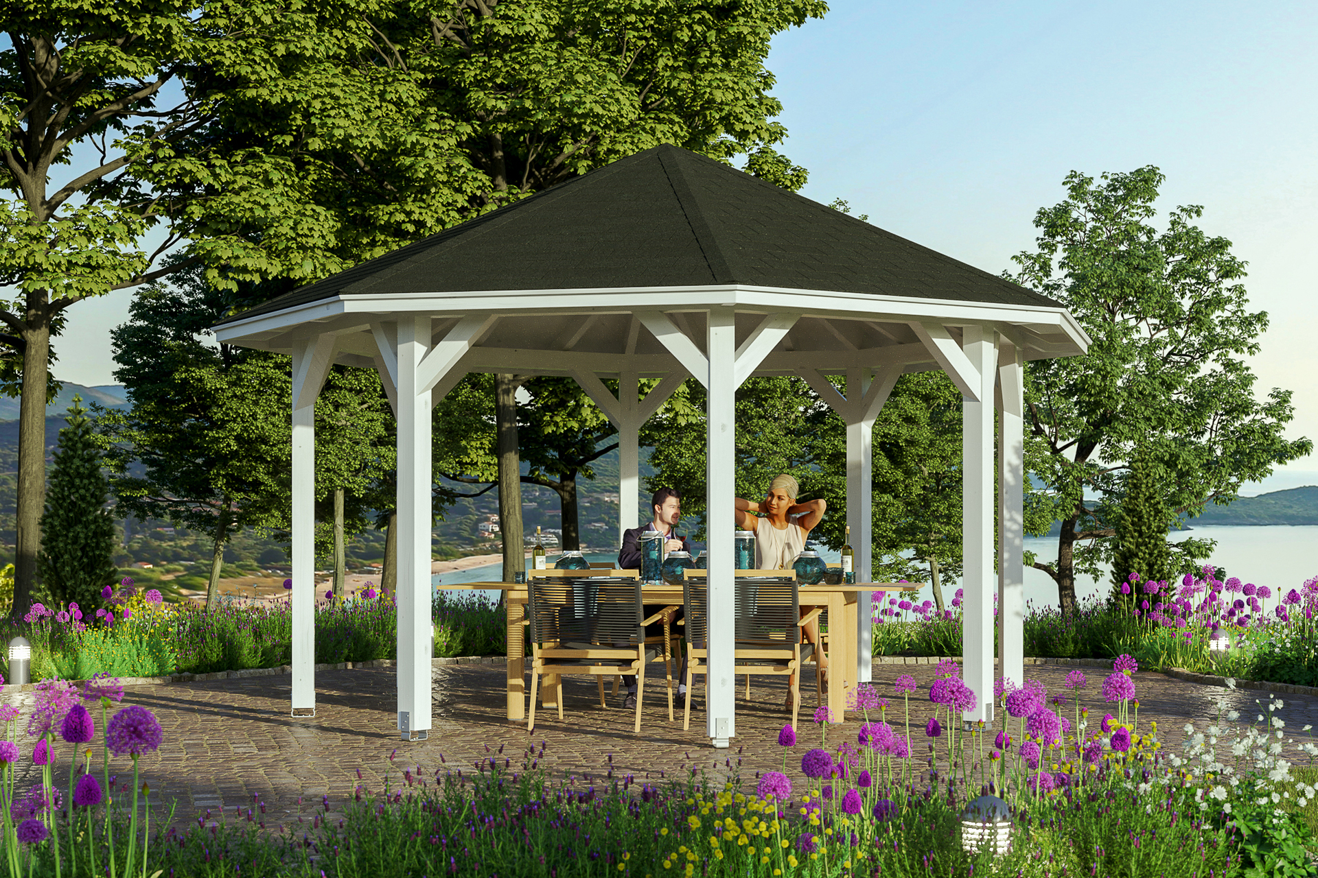 8-Eck Pavillon Nice 1 8-Eck Pavillon Nice