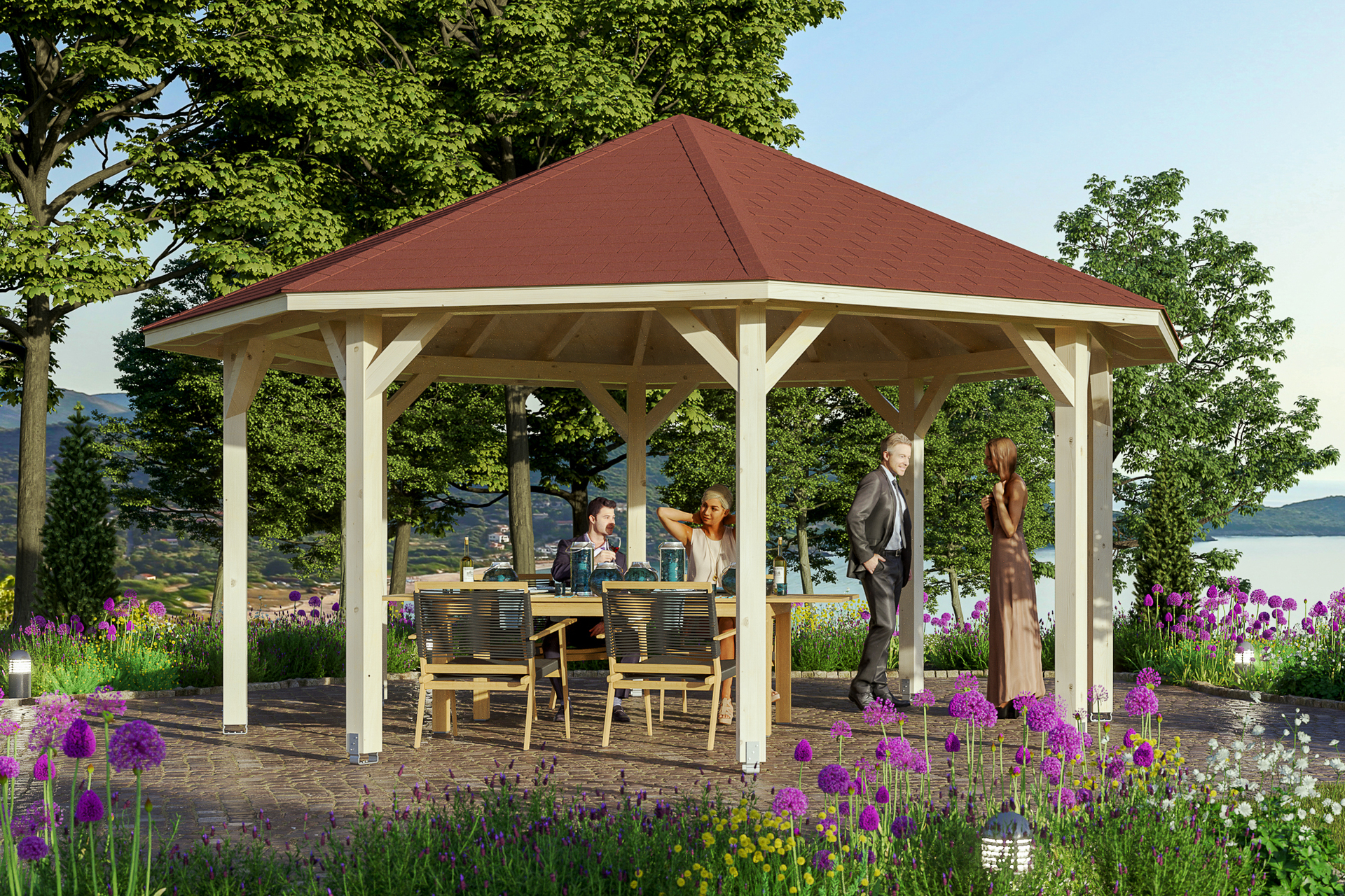 8-Eck Pavillon Nice 1 8-Eck Pavillon Nice