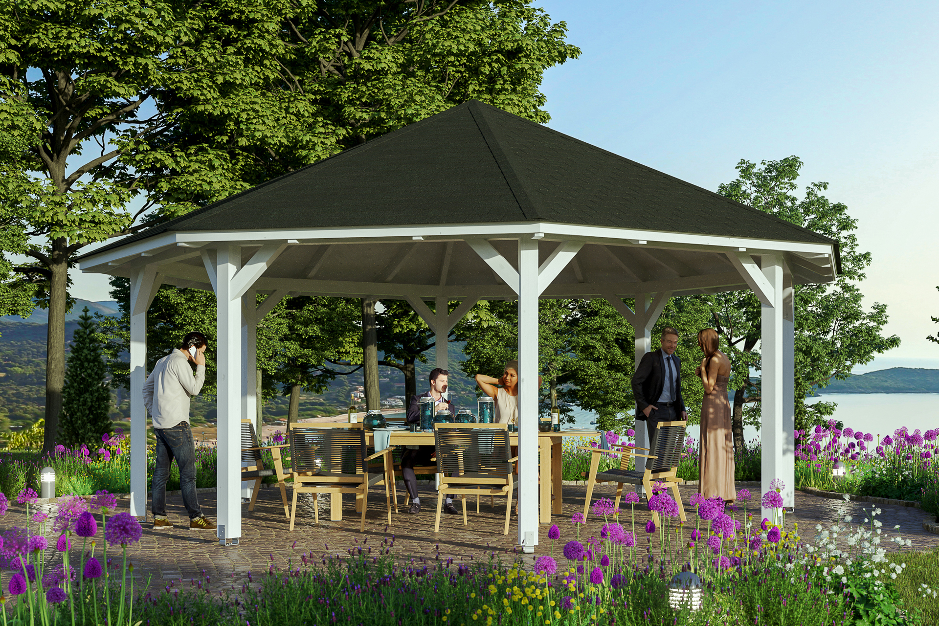 8-Eck Pavillon Nice 1 8-Eck Pavillon Nice