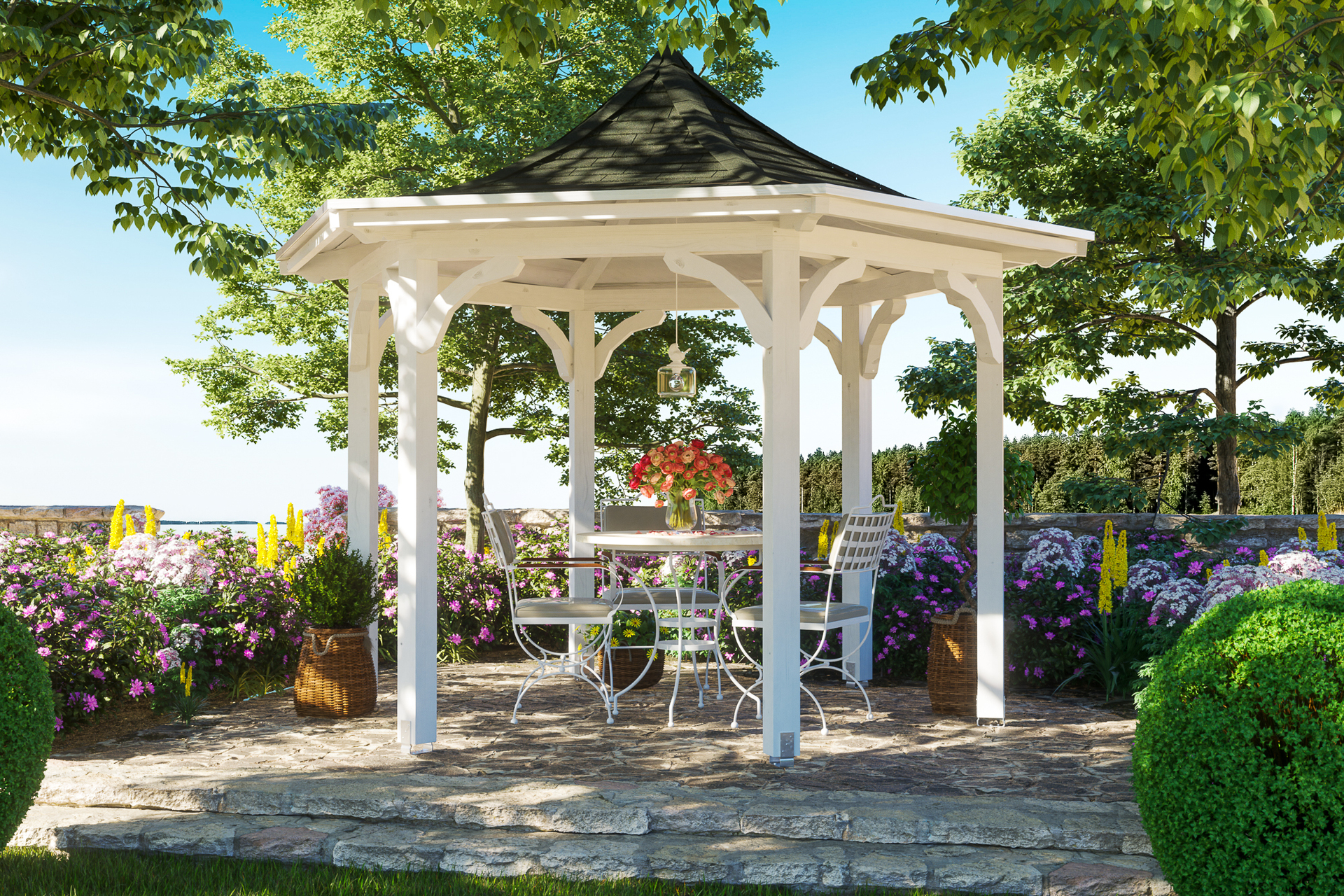 6-Eck Pavillon Versailles 1 6-Eck Pavillon Versailles