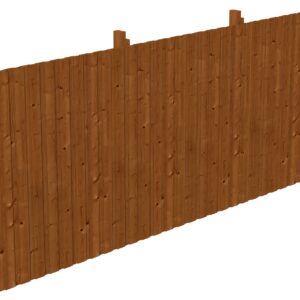 Rückwand Deckelschalung 550x220cm