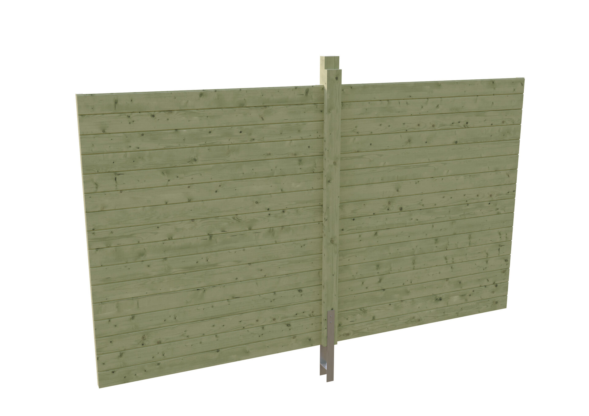 Rückwand Profilschalung 355x200cm 1 Rückwand Profilschalung 355x200cm