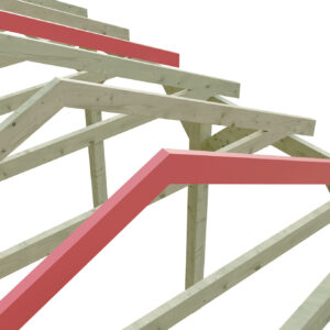 Schneelasterhöhung Carport Wallgau