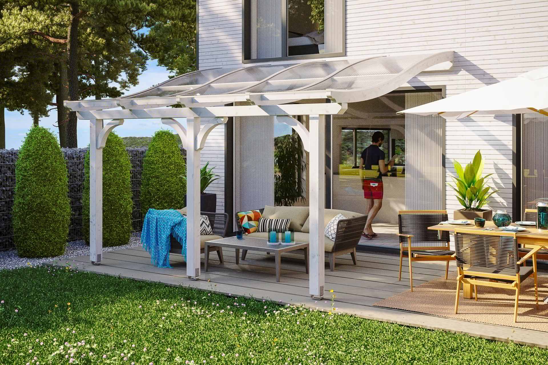 Terrassenüberdachung Venezia 1 Terrassenüberdachung Venezia