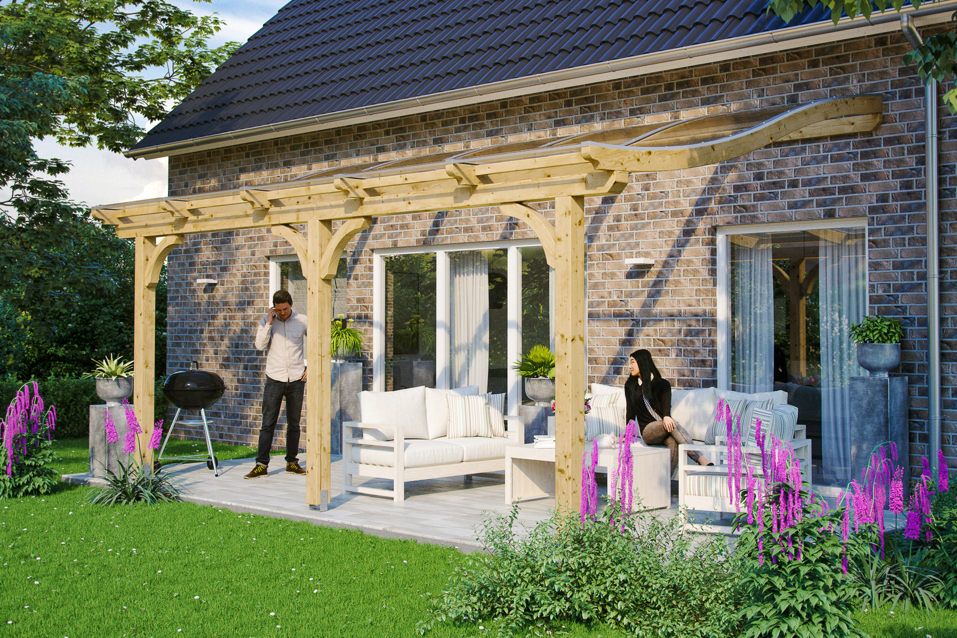 Terrassenüberdachung Venezia 1 Terrassenüberdachung Venezia