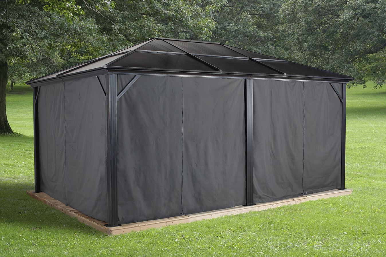 Vorhang-Set für Pavillon 1 Vorhang-Set für Pavillon