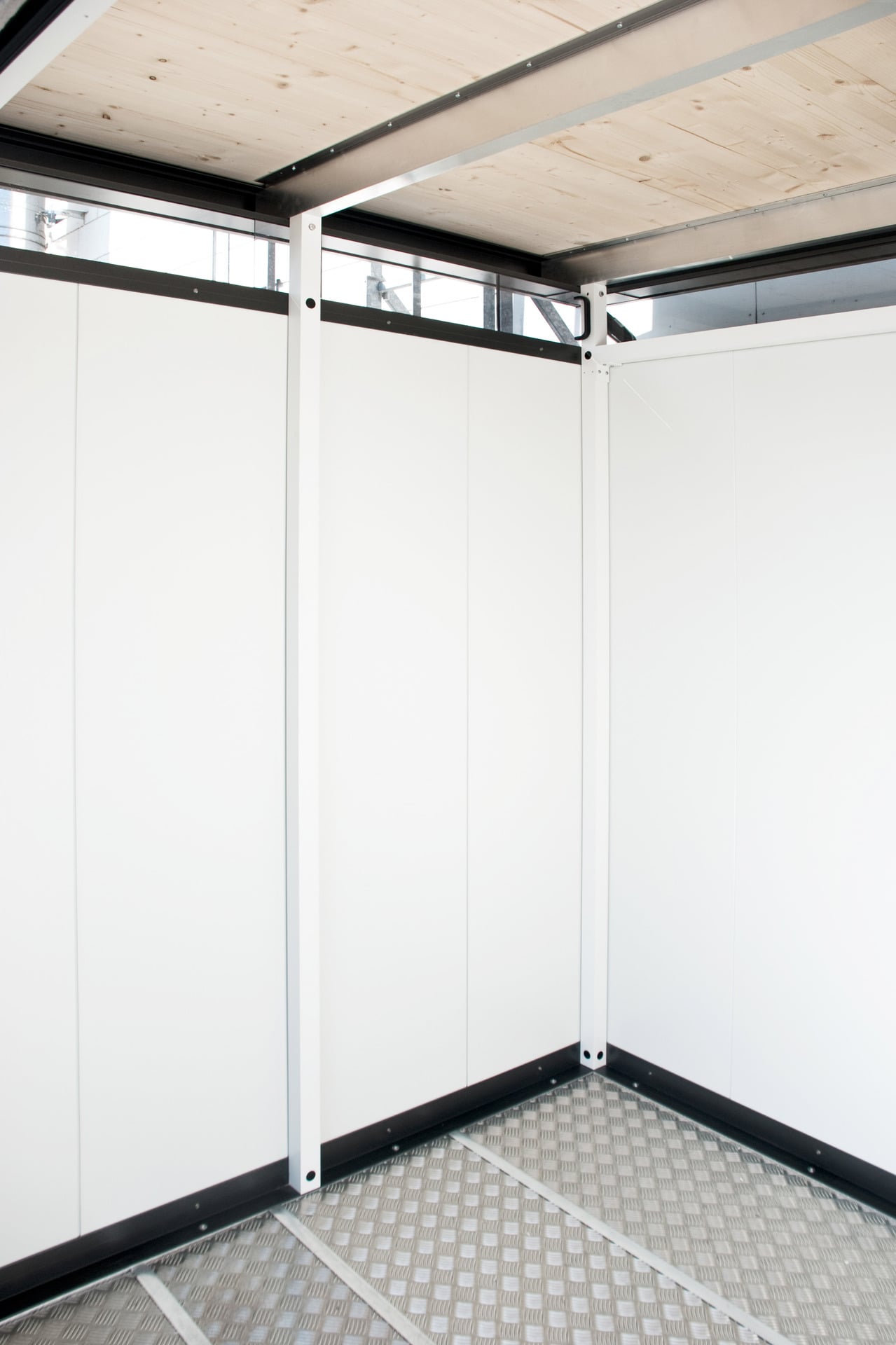 Beschichtete Dachsteher für CasaNova, grauweiß 1 Beschichtete Dachsteher für CasaNova, grauweiß