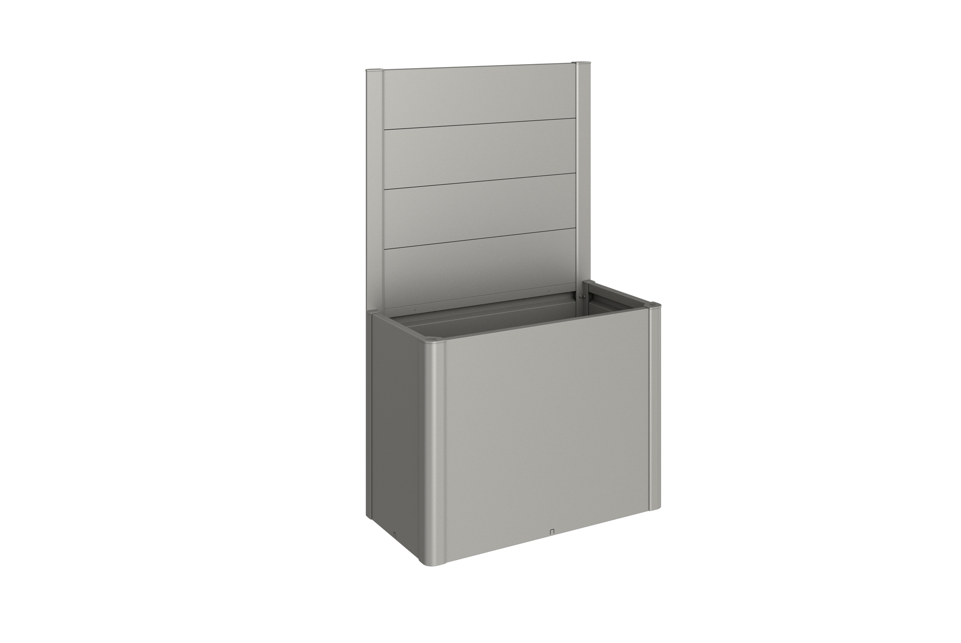 Sichtschutz zu Pflanzbeet Belvedere ohne Acrylglas 1 Sichtschutz zu Pflanzbeet Belvedere ohne Acrylglas