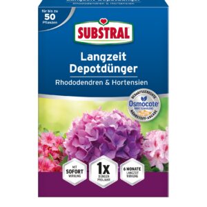 Langzeit Depotdünger für Rhododendren & Hortensien