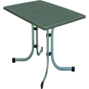 Klapptisch 130x90cm silber