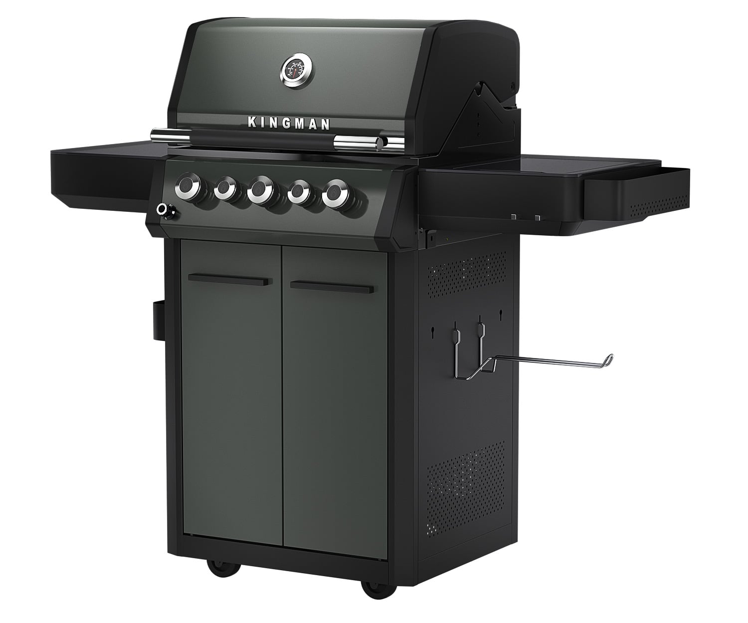 Gasgrill Kingman 3 MK, schwarz 1 Gasgrill Kingman 3 MK, schwarz