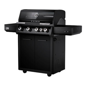 Gasgrill Kingman 4 MK, schwarz