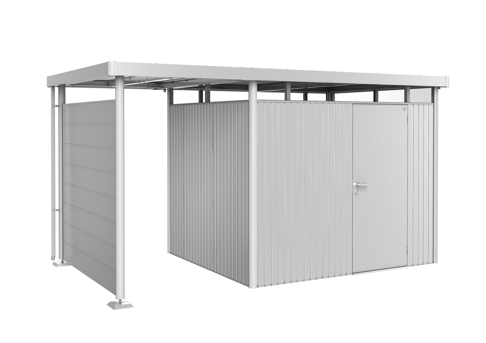 Seitendach zu Gerätehaus HighLine 1 Seitendach zu Gerätehaus HighLine