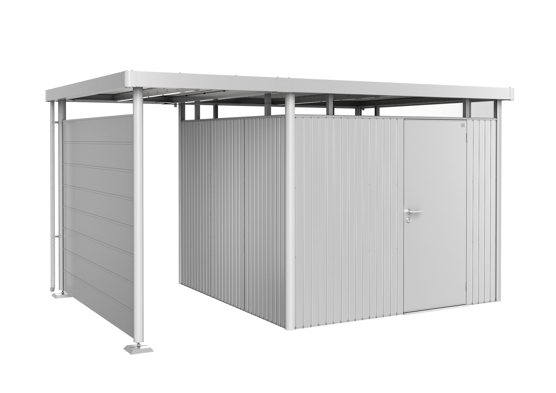 Seitendach zu Gerätehaus HighLine 1 Seitendach zu Gerätehaus HighLine