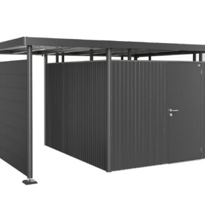 Seitendach zu Gerätehaus HighLine