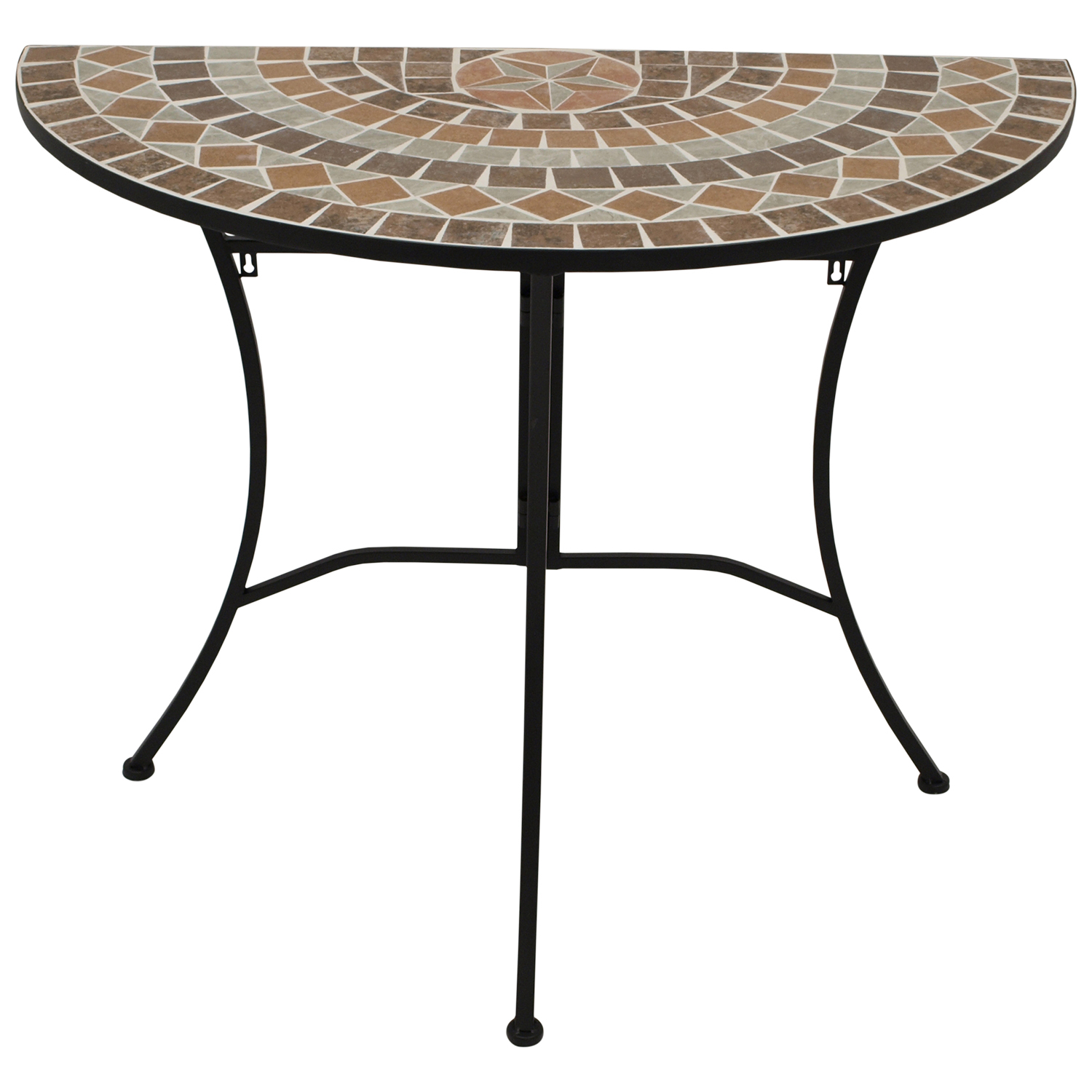 Wandtisch 90x45cm halbrund 1 Wandtisch 90x45cm halbrund