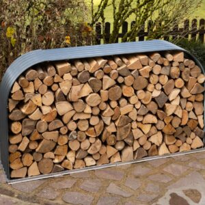 Kaminholzregal 46 x 212 x 111 cm