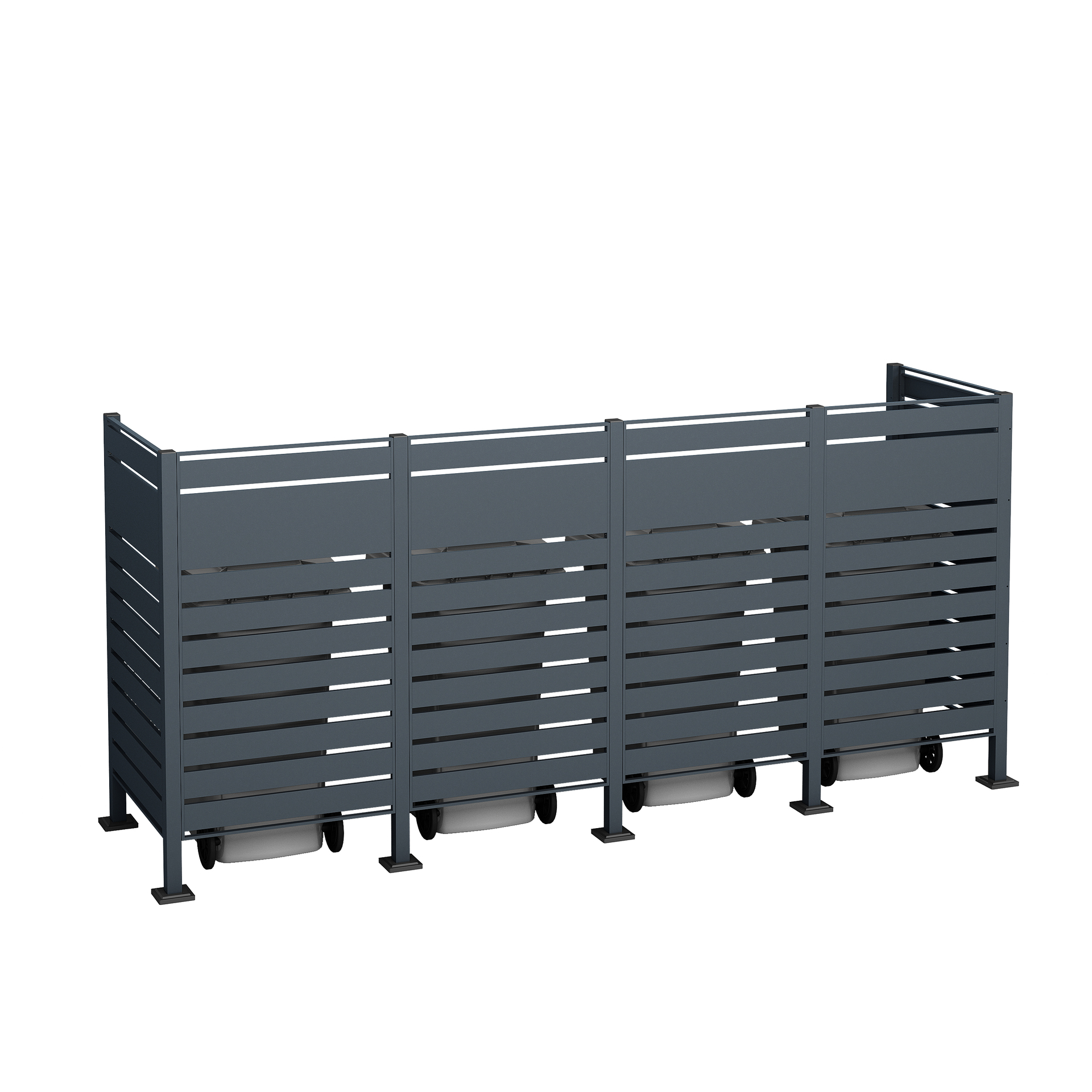 Mülltonnenverkleidung Planum 1 Mülltonnenverkleidung Planum