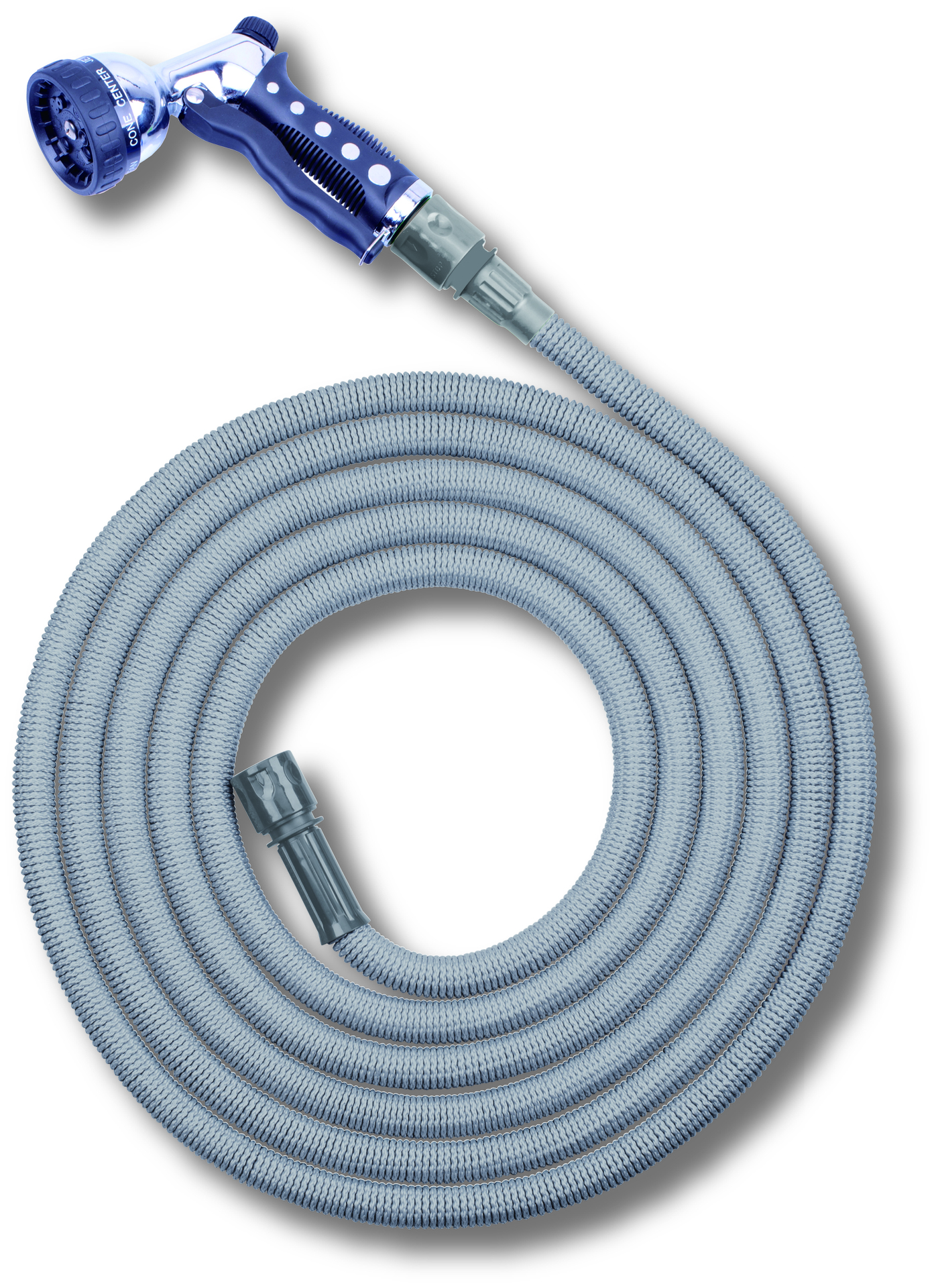 Flexi Gartenschlauch inkl. Metall-Gießbrause 1 Flexi Gartenschlauch inkl. Metall-Gießbrause