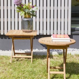 Beistelltisch Riva rund, Ø50x50cm, Teak FSC