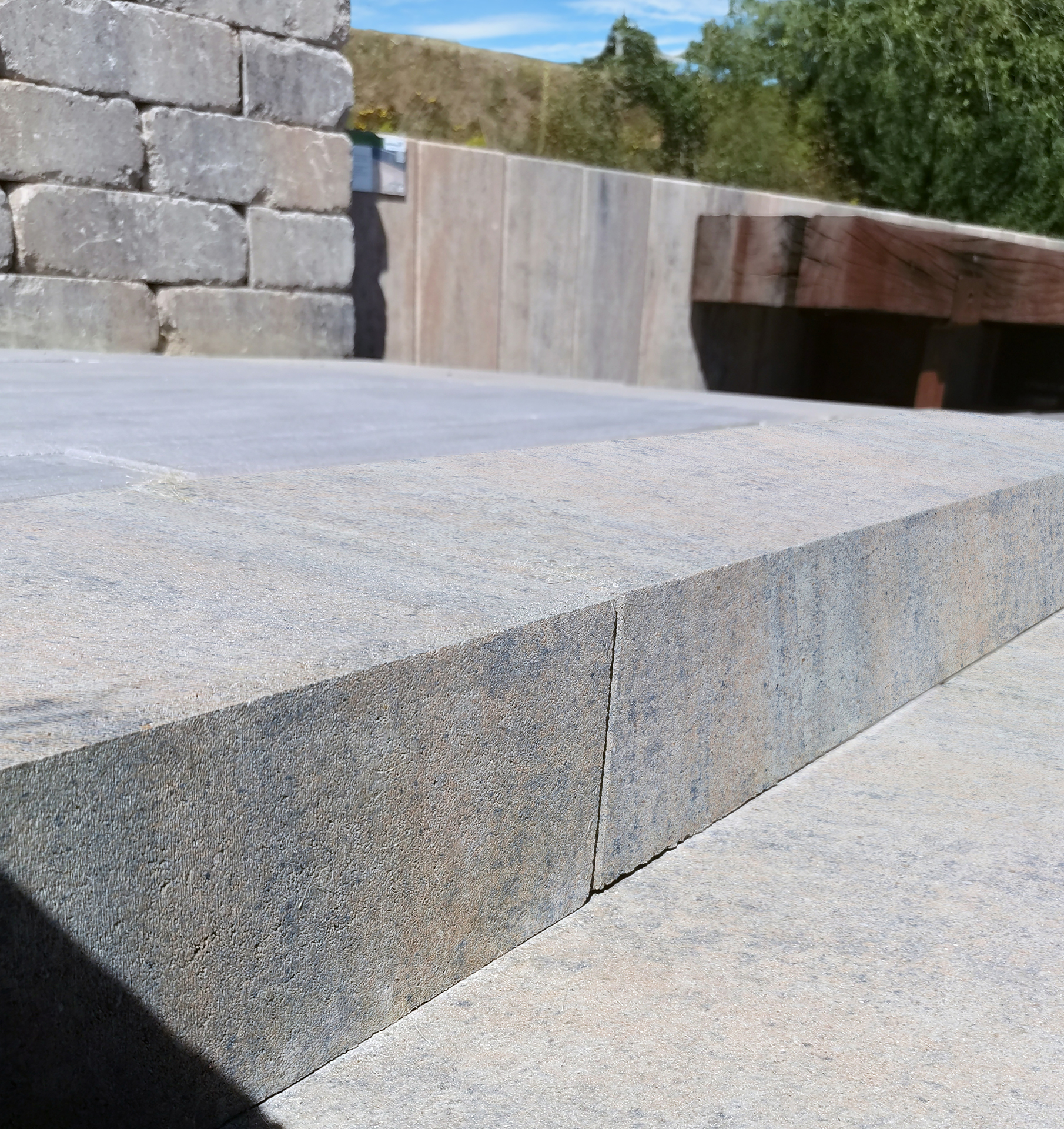 Blockstufe Luanda 100x35x15 cm 1 Blockstufe Luanda 100x35x15 cm