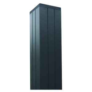 Aluminium-Pfosten für Steckzaunserien