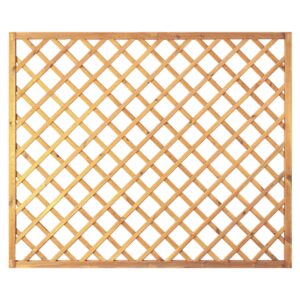 Diagonal-Rankzaun, genagelt