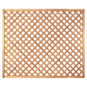 Diagonal-Rankzaun, genagelt