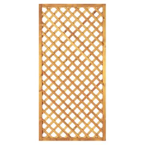 Diagonal-Rankzaun, genagelt