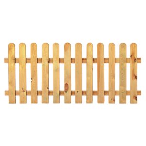 HEIKO-Gartenzaun gerade