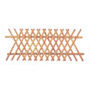 Jägerzaun  Latten 55 mm, kdi braun ohne Querriegel