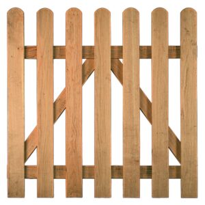 LUKA-Staketenzaun - TOR Eiche