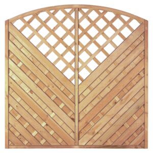 Maxi-Diagonal-Bogen 180x180/160 cm, Rankausschnitt