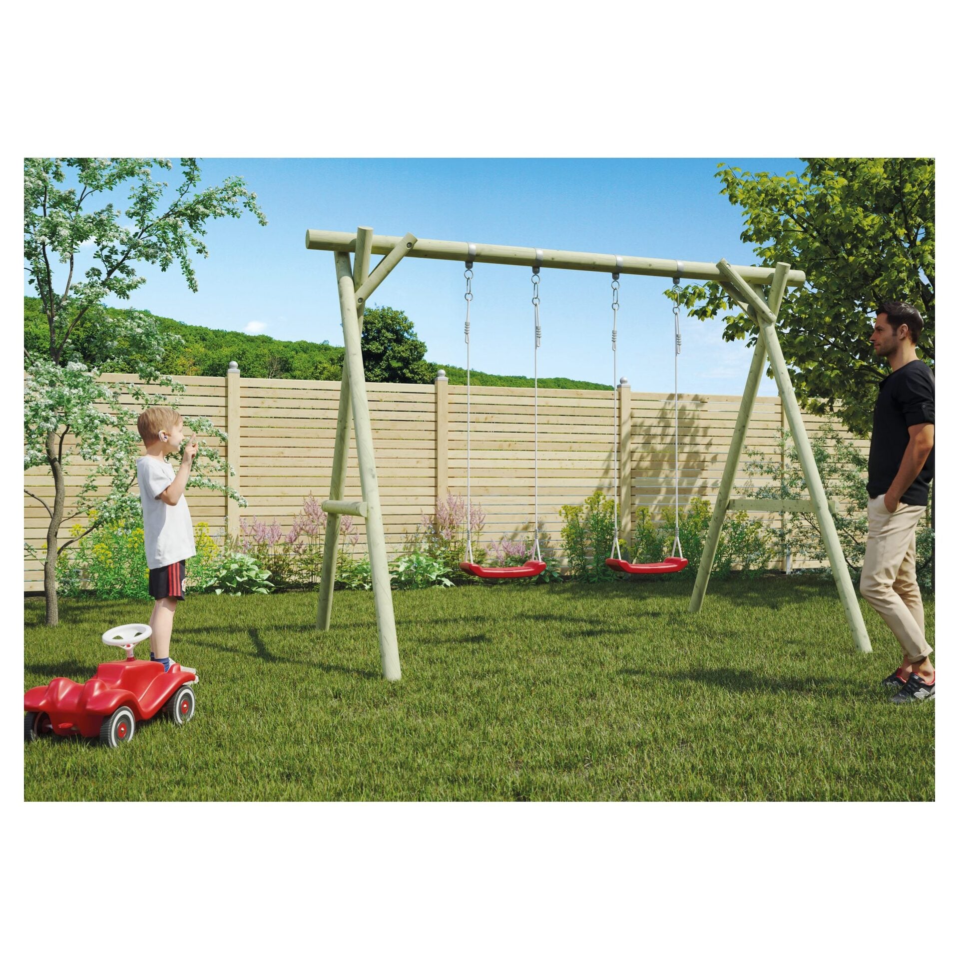 NICLAS Schaukel 300x190x220 cm 1 NICLAS Schaukel 300x190x220 cm